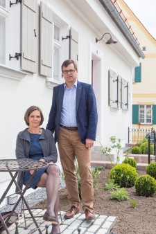 Bauherren Monika und Thomas Fritsch