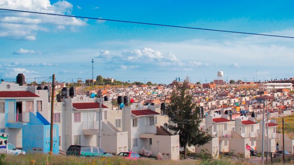 Mexican residential neighbourhood