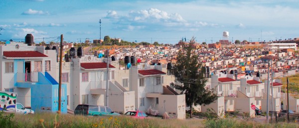 Mexican residential neighbourhood