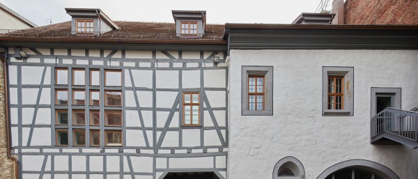 Refurbished building in Erfurt