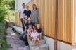 Gruppenfotos der Familien Frey und Roth