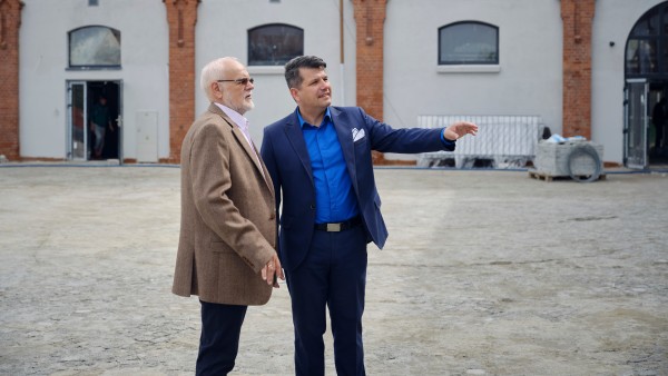 Mayor of Oława Tomasz Frischmann