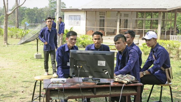 Pupils in Laos