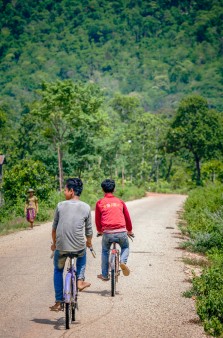 Laos Radfahren