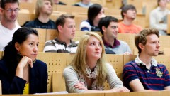 Students in a lecture hall