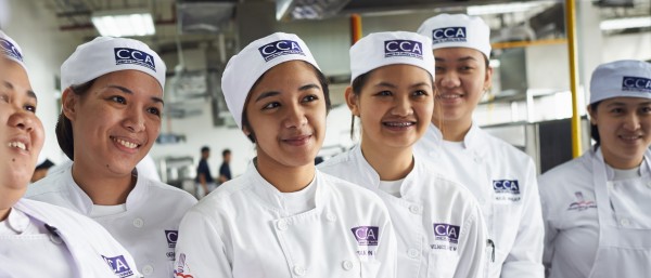 Kochschüler des „Center for Culinary Arts” in Manila