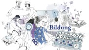 Illustration demografischer Wandel in Bezug auf Bildung