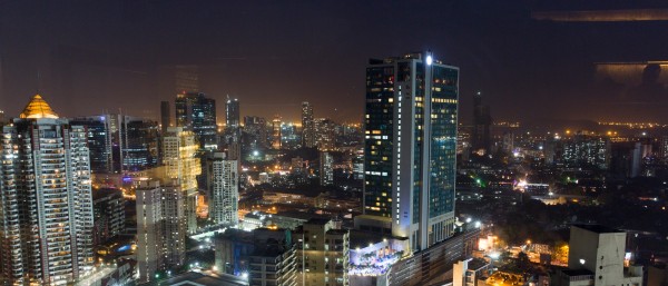 Megacity by night