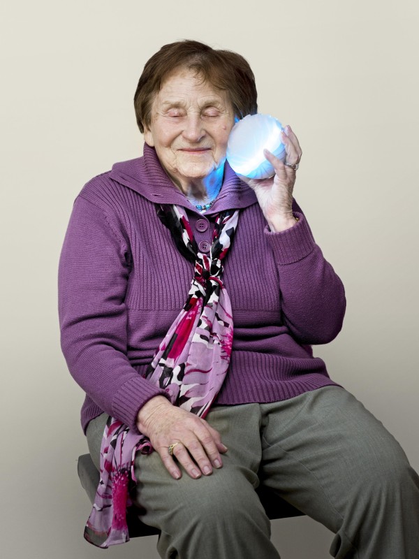 Woman with ball from ichó