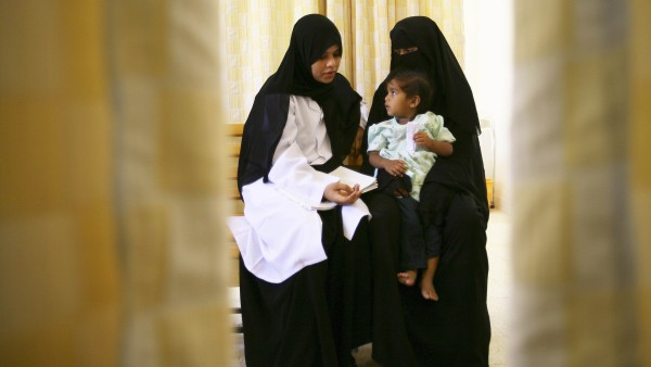 Mütter im Jemen 