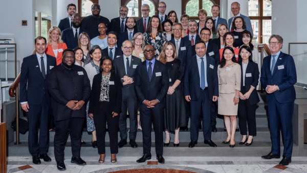 Group photo of the IDFC Steering Committee at its annual meeting in Berlin 2023