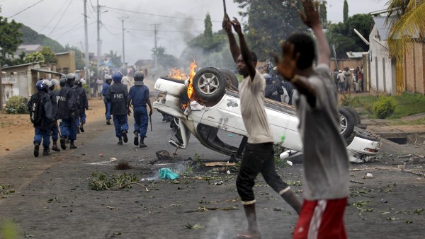 Demonstration in Burundi