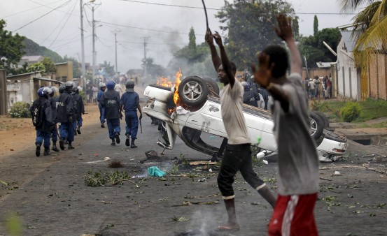 Demonstration in Burundi