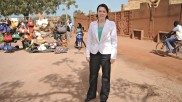 Rebekka Edelmann in Burkina Faso