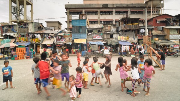 Slum in Manila
