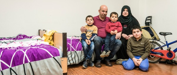 Syrische Familie in Siegburg