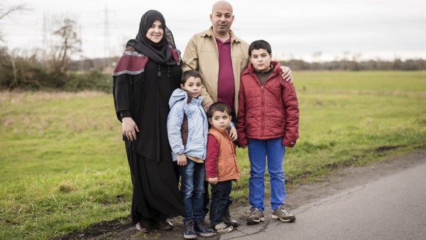 Syrische Familie in Siegburg