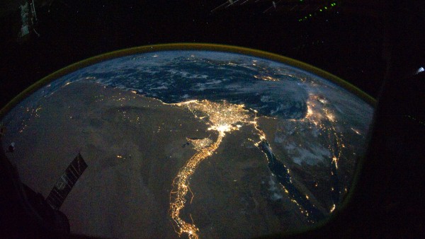 Satellite photo