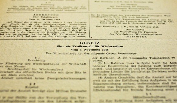 70 Jahre KfW – Höhepunkte und Wendepunkte von 1948 bis 2018