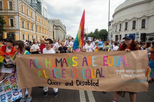 Marsch der Gleichheit in Kiew