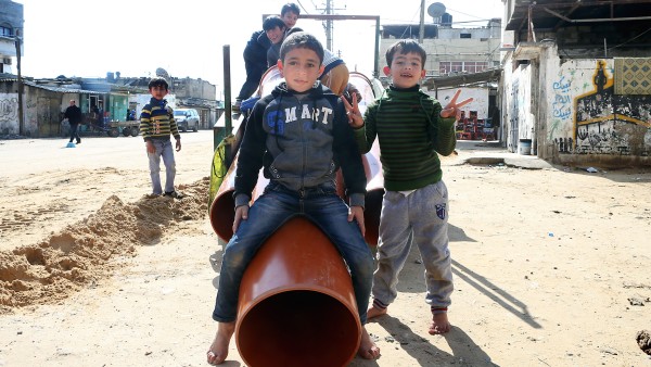 Kinder im Gazastreifen