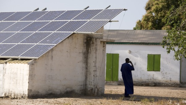 Senegal - solar panel in Africa