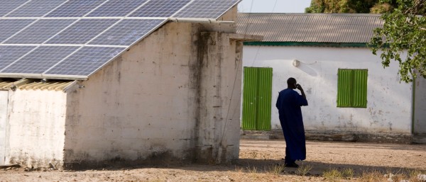 Senegal - solar panel in Africa