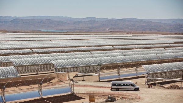 Solar panel in Morocco