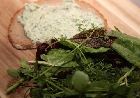 Bread with herbs from Schlockerhof