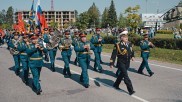 Parade in Agalatowo