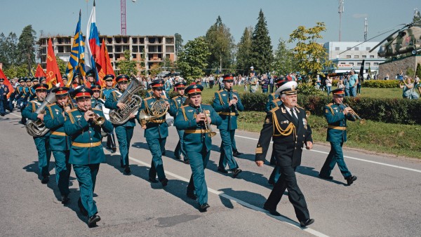 Parade in Agalatowo