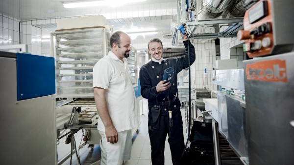 Bakery Meyer uses exhaust heat