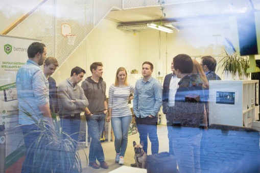 Standup im Büro von Betterspace