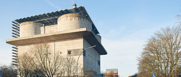 Bunker in Wilhelmsburg by day