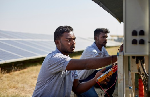 Solaranlage Bevinahalli