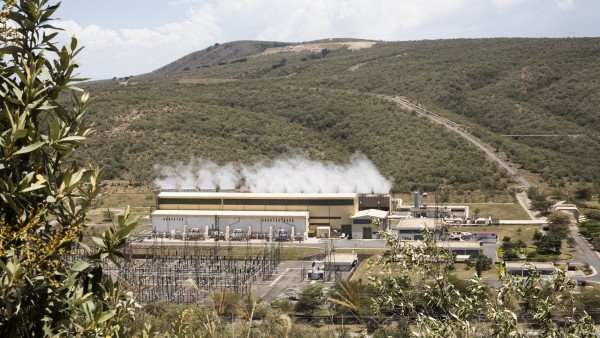 Geothermal power plant Olkaria