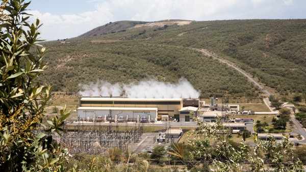 Geothermal power plant Olkaria