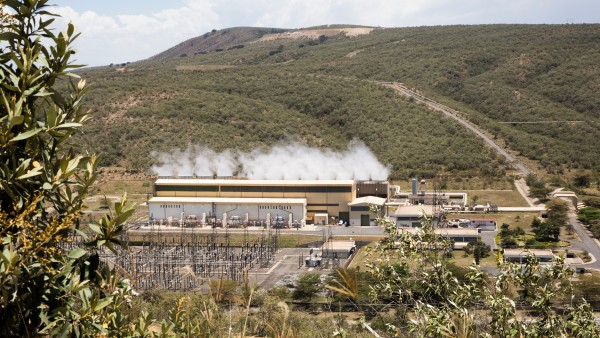 Geothermal power plant Olkaria