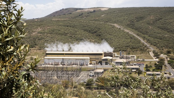 Geothermiekraftwerk Olkaria