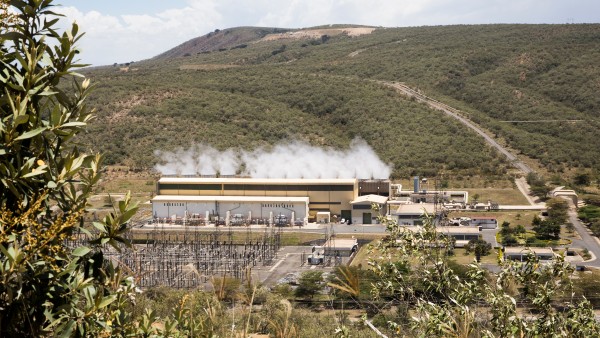 Geothermal power plant Olkaria