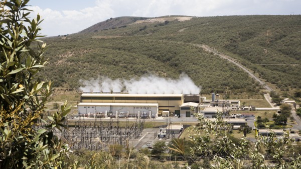 Geothermal power plant Olkaria
