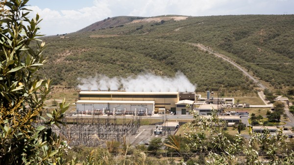 Geothermal power plant Olkaria