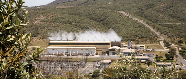 Geothermal power plant Olkaria