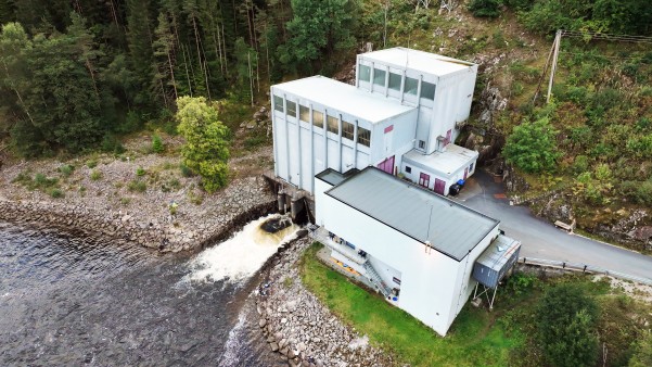 Power station in Tonstad, Norway