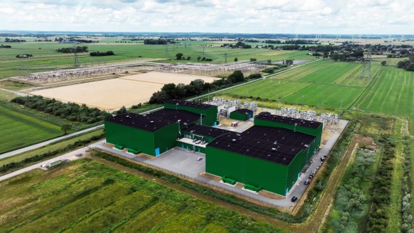 Wilster converter station and the construction site for the future SuedLink converter station