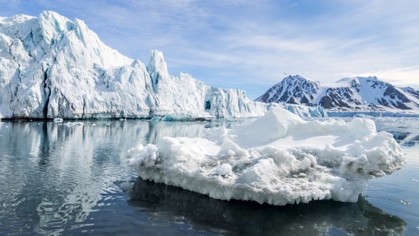 Eisberge in der Arktis