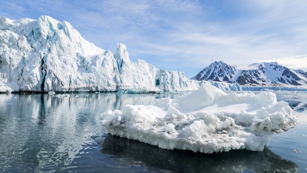 Eisberge in der Arktis