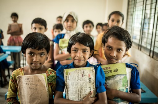 Pupils in Bangladesh