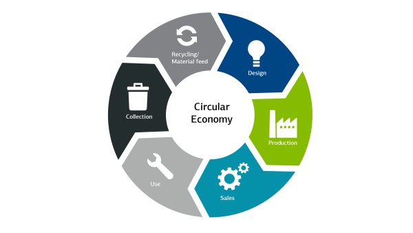 Infographic on circular economy