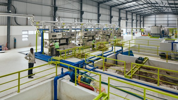 Bio-Lutions production hall